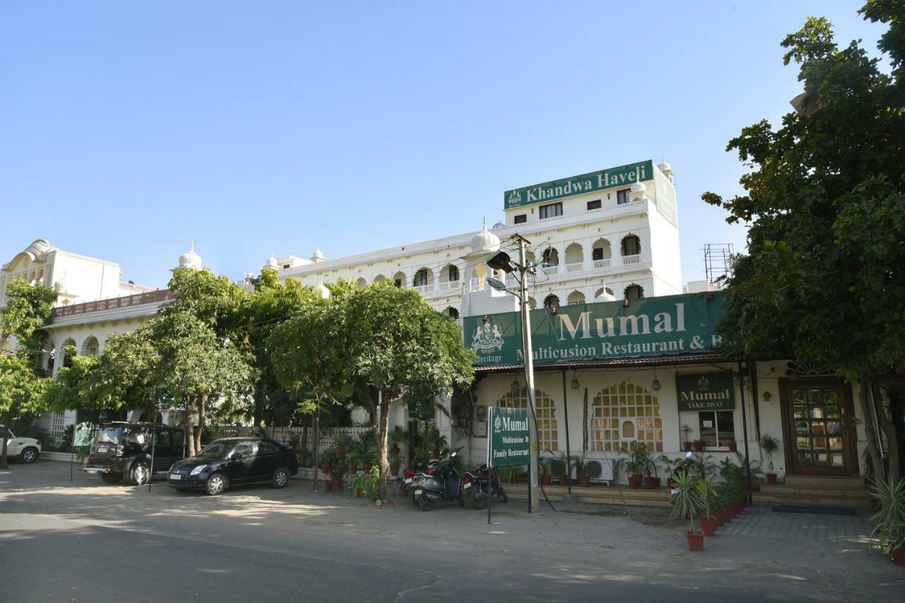 Heritage Khandwa Haveli Jaipur Eksteriør bilde