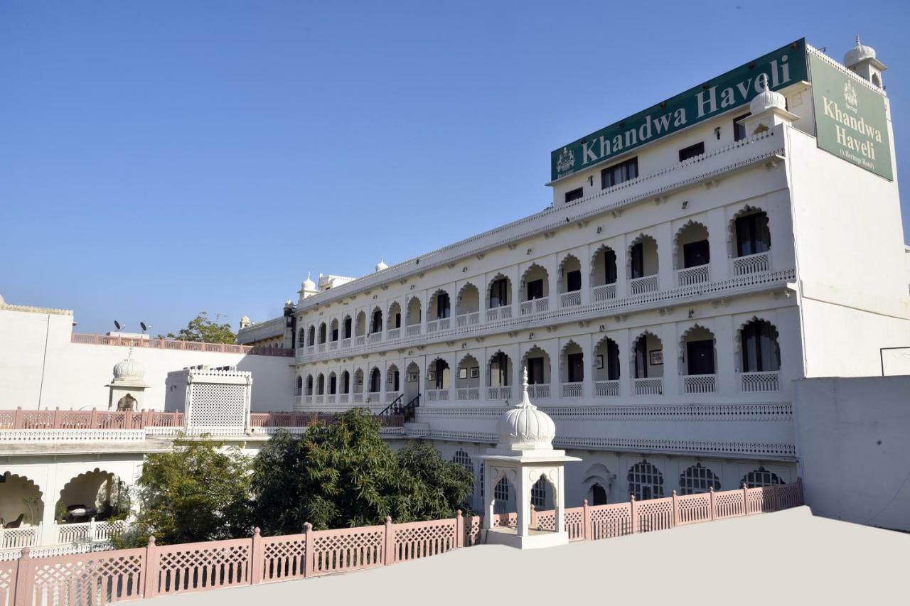 Heritage Khandwa Haveli Hotell Jaipur Eksteriør bilde